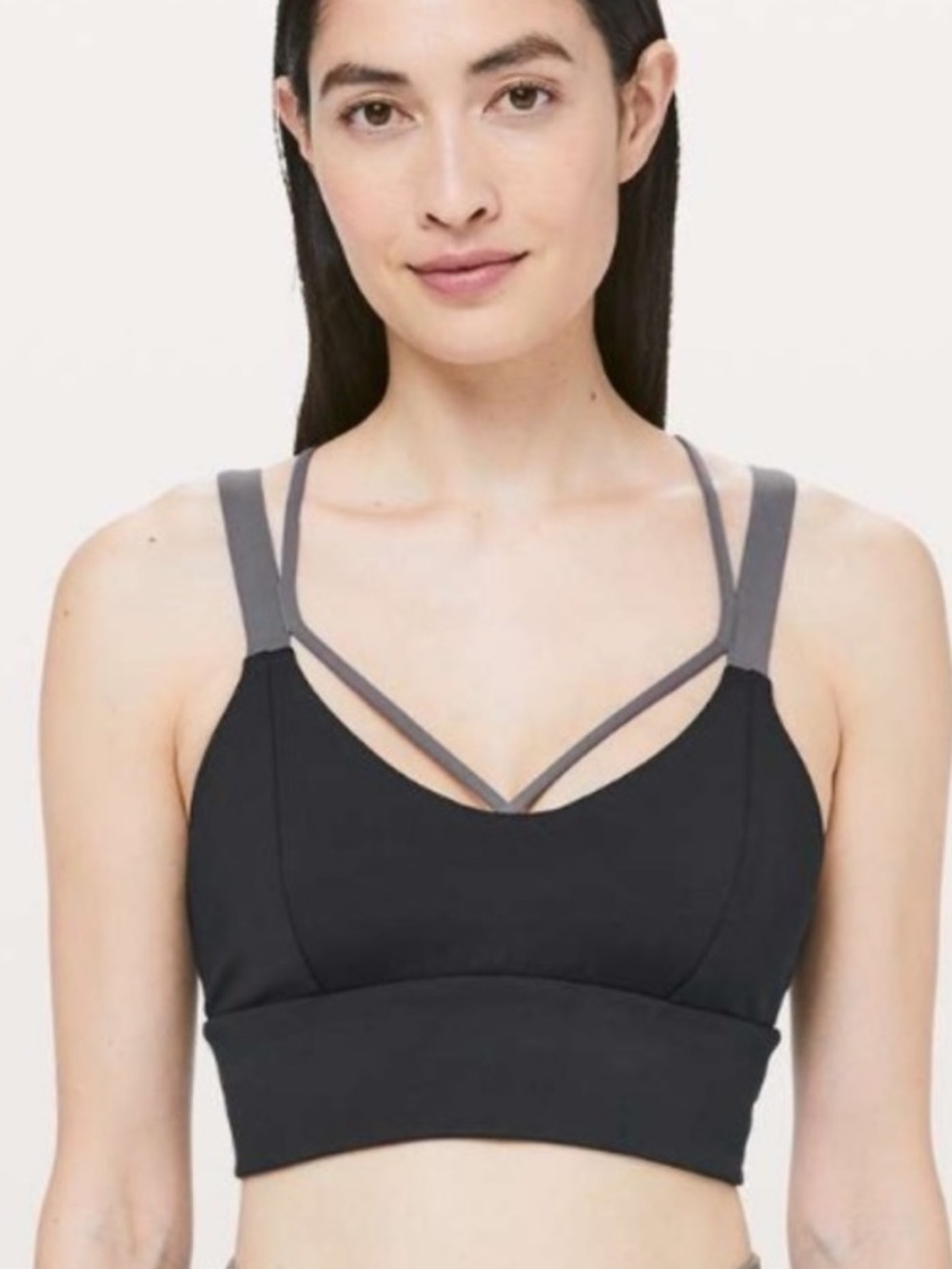 Lululemon Pushing Limits Bra Black size 2
